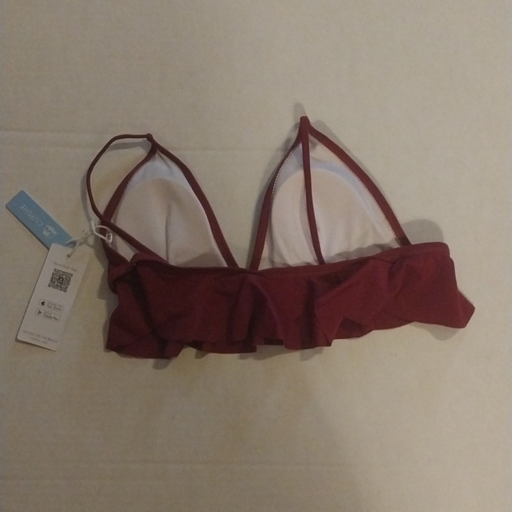 Cupshe Ruffle Bikini Top - XS/S - Picture 4 of 5